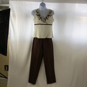 JESSICA HOWARD SIZE 4 PETITE TOP/BOTTOM